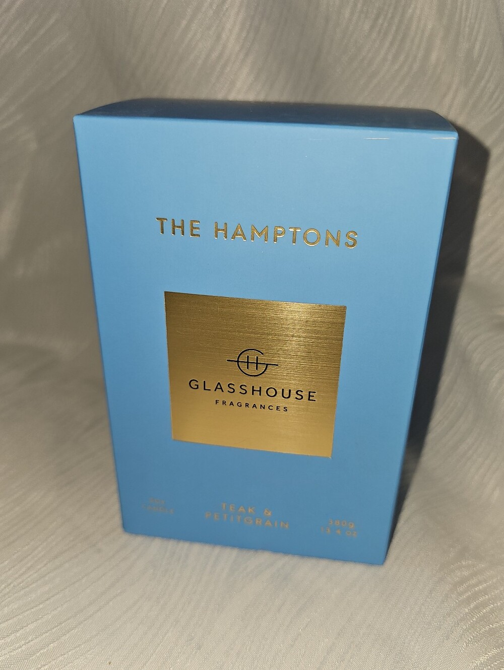 Glasshouse Fragrances The Hamptons Candle - Teak & Pettigrain 13.4 oz